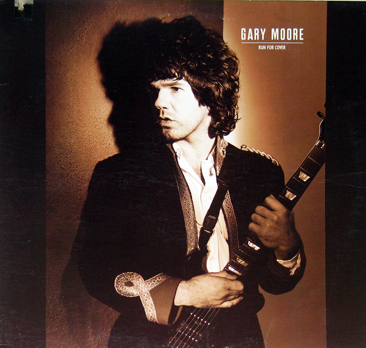 High Resolution Photo #1 GARY MOORE Run For Cover Vinyl Record